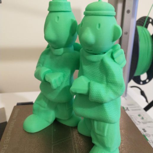 👾 Pat & Mat Fanart・3D Print with the Bambu A1 mini 3D printer・Cults
