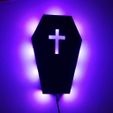 Coffin-Light-Pic1.jpg Gothic Vampire Coffin Wall Lamp for LED Strip Lights Halloween Decor