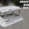 Small-Base-Dugout-Style-6-Ass.png Small Observation Bunker Style 3 - 15mm Scale for FoW
