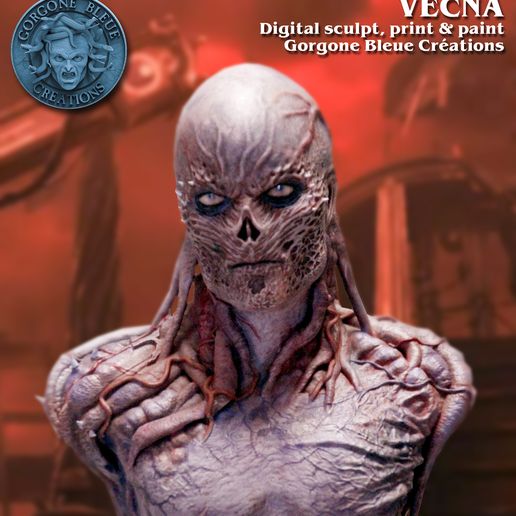 Vecna - Strangers Things 3D model