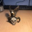 Devil skull & Eagle