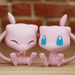 mew_gleam_wide.png Mew Chibi 2 models Pokemon