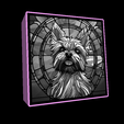 Naamloos.png Lightbox stained glass Yorkie lithophane