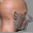22.jpg Wolf Face Mask Cosplay - High Quality Details 3D print model