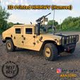 Humvee-cults-prew.jpg 3D PRINTED RC CAR HMMWV (Humvee Hummer) BODY 2 in 1 set BY AN3DRC