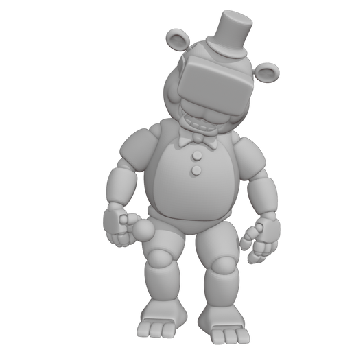 🎃 FNAF FIVE NIGHTS AT FREDDY'S VR Toy Freddy・ 3D File for ・Cults