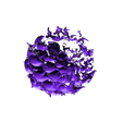 fire-fruit.stl Free STL file One Piece - ACE Burning fruit・Design to download and 3D print