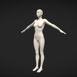 4.png Realistic Female Figure Base