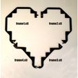 a636cbbc3cd925c1af0c76d853949776_preview_featured.jpg Free STL file Tetris Heart Puzzle・3D printing idea to download