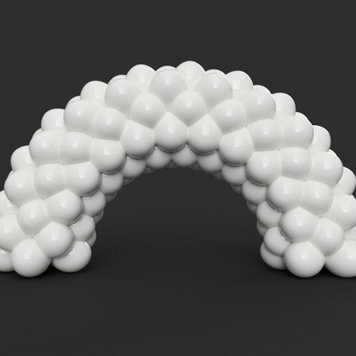 Download free STL file Balloon Arch • 3D printable template ・ Cults