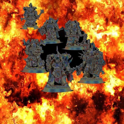 another rotating team 3D model