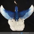 kingfisherSq03.jpg Archivo 3D Kingfisher [MMU] Tres versiones・Diseño imprimible en 3D para descargar