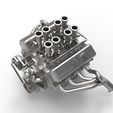 BBC.002.jpg Big Block Chevy V8 motor with ITB's. 1/8 TO 1/25 SCALE