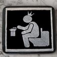 tinythrone.jpg Throne Room Bathroom Sign