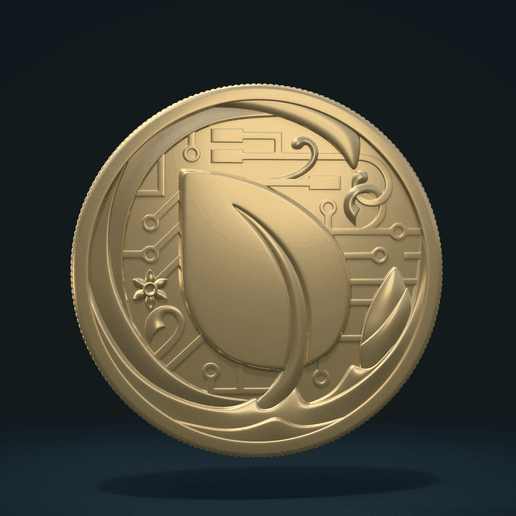 Peercoin - 3D model önizlemesi