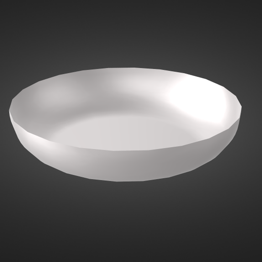 Fruit plate 3D model