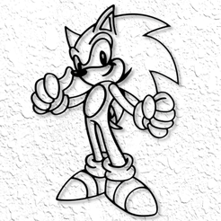 project_20230217_1933262-01.png Sonic the Hedgehog Wall Art Sonic Wall Decor