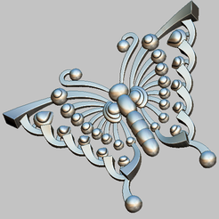 s2.png STL file BUTTERFLY, BUTTERFLY STL, OBJ・3D print design to download