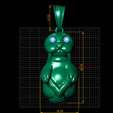 dimension.png Walrus Pendant  3D printable model