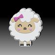 SheSheep.jpg Fichier STL MOUTON 2 SHAMPOING SOLIDE ET MOULE POUR POMPE À SAVON・Objet imprimable en 3D à télécharger