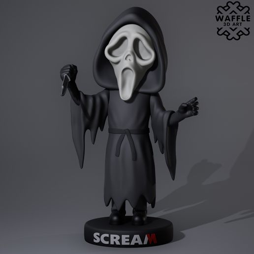 1.jpg Chibi Ghostface Scream Halloween