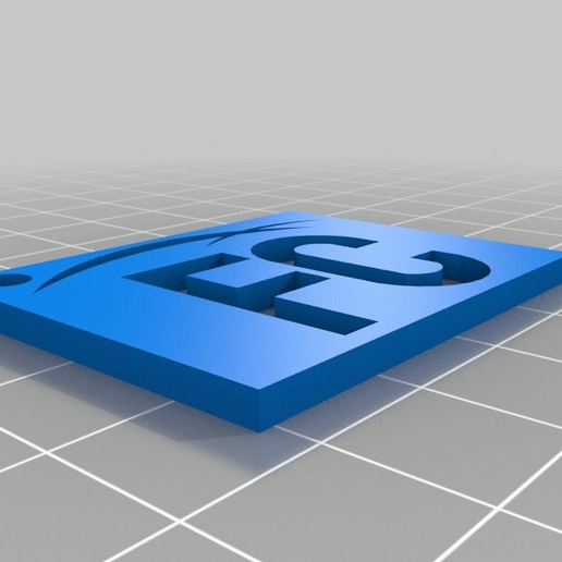 FootHills Church Keychain - 3D model önizlemesi