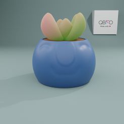 big.jpg Fichier STL gratuit Jardinière à gros nez #2 (impression en place).・Design pour impression 3D à télécharger