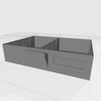 Drawer_Divided_Labeled.png Electronic Component Stackable Drawers 2X Remix