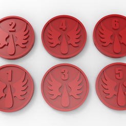 untitled.24.png Free STL file Blood Angels Objective Markers・3D print design to download