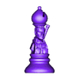 Avng-Bishop_thor.obj Шахматная доска Мстители против Лиги Справедливости
