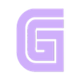 G.stl Letters and Numbers SEGA Letters and Numbers | Logo