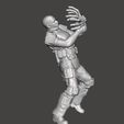 facehuggerattack5.jpg FACEHUGGER ATTACK MINIATURE MODEL FOR SCIFI AND FANTASY GAMES RPG DND