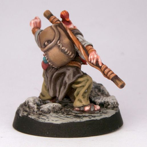 Dwarven-Monk-Painted-DandD-Back.jpeg Dwarven Monk - 28mm Figure