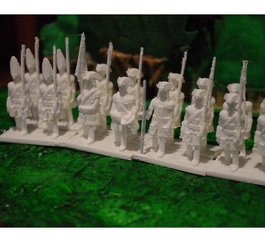 Age of Marlborough - Part 1 - British Infantry - 3D model önizlemesi