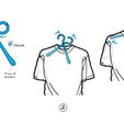 Montaje-camiseta.png Clothes Hanger - Foldable