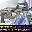 1-APEX2-Quark-R-mount.jpg Acetech Quark-R Apex ready barrel tip tracer mount
