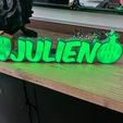 Vorname LED ZU ASSEMBLER Louis logo St Etienne