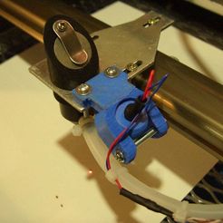 DSCI1473.JPG Free STL file K40 eBay Laser Cutter Laser Aiming Gimbal・3D printable model to download, DIY3DTech