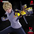 06.jpg Genos (OnePunchMan) – STL for 3D Printing