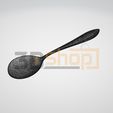 tablespoonv2_main1.jpg Spoon (Design2) - Table spoon, Kitchen tool, Kitchen equipment, Cutlery, Food, dining cutlery, decoration, 3D Scan, STL File