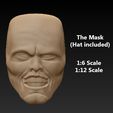 Mask-1.jpg HotToys Head sculpt - The Mask -  1:6 scale  - Jim Carrey