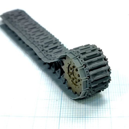 007.jpg 1/35 T49 chenilles de travail pour le char M4 Sherman