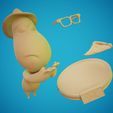 4.jpg Joe Gardner - Soul Disney Pixar 3D print model - 3D print model 3D print model
