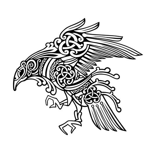 Celtic Raven