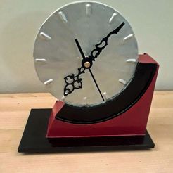 20190310_070529.jpg Free STL file Art Deco Mantle Clock・3D printer model to download