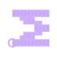 M.stl Schlüsselanhänger Buchstaben