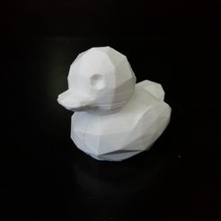 IMG_20200721_110454.jpg STL file Low poly duck・3D printable model to download