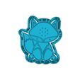 model.png Animal cute  (5)  CUTTER AND STAMP, COOKIE CUTTER, FORM STAMP, COOKIE CUTTER, FORM
