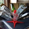 e0fc18413620ef60cf1a4a4c0cf6e08b_display_large.jpg Free STL file Wine Bottle Dryer Rack Dowel V3・3D printer design to download