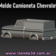 camioneta-chevrolet-5.jpg Chevrolet Pickup Truck Pot Mold